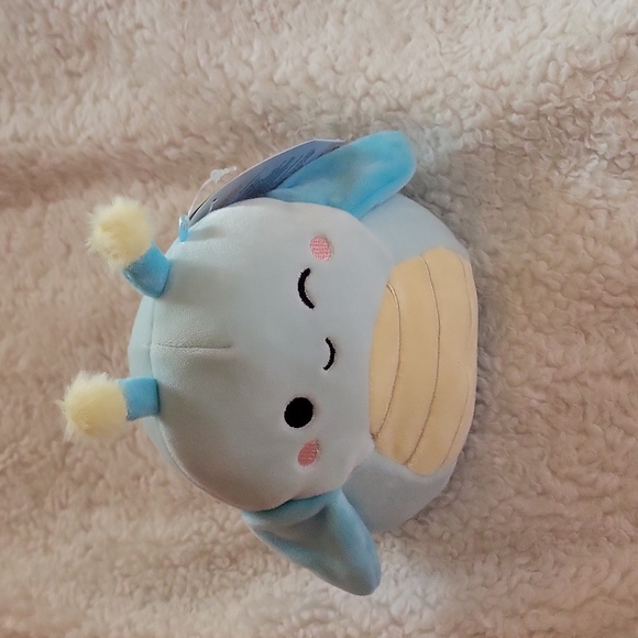 5" Giles the Blue Grasshopper Squishmallow - Picture 1 of 4